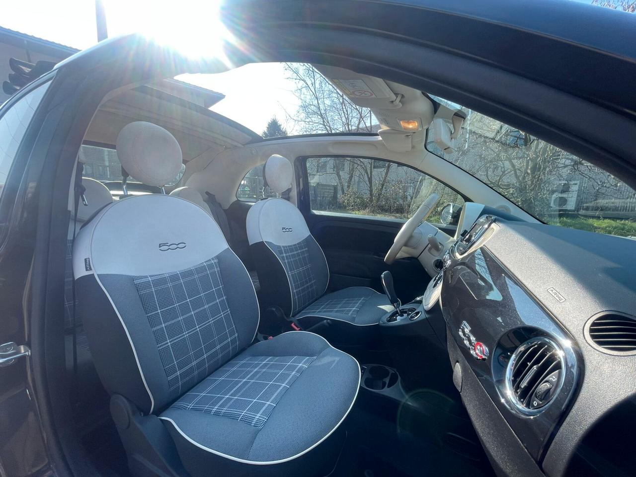 Fiat 500 C 1.2 Lounge -Cabrio-Automatica-Unico Pro-Neopatentati-35.060km!