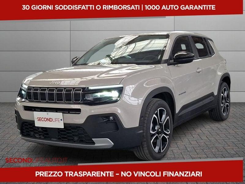 Jeep Avenger 1.2 turbo Summit fwd 100cv