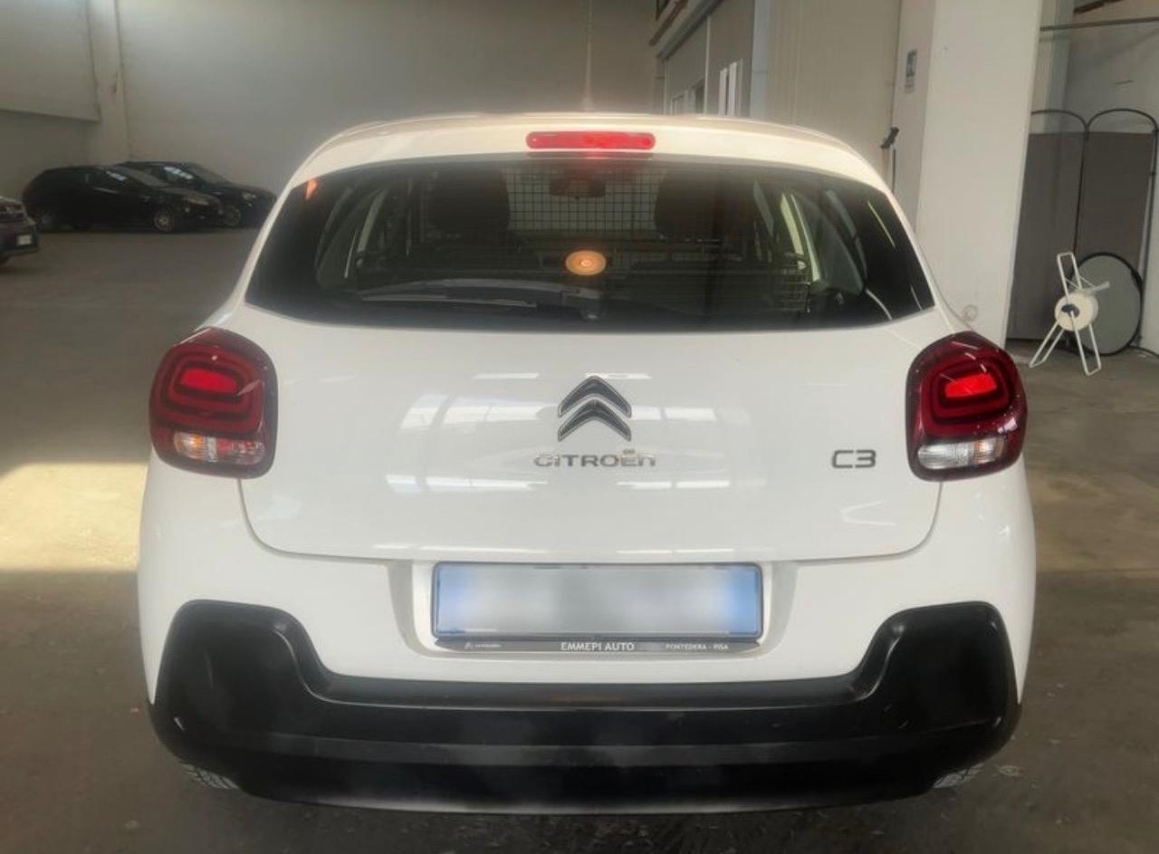 Citroen C3 PureTech 83 van autocarro