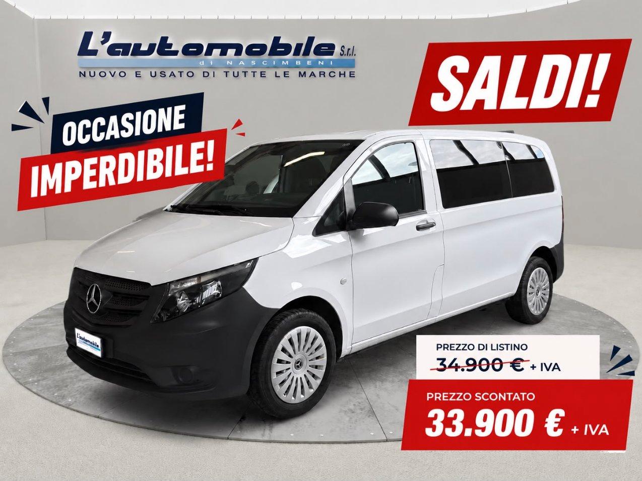 MERCEDES-BENZ Vito 2.0 114 CDI PC Tourer Compact 9 POSTI PREZZO + IVA