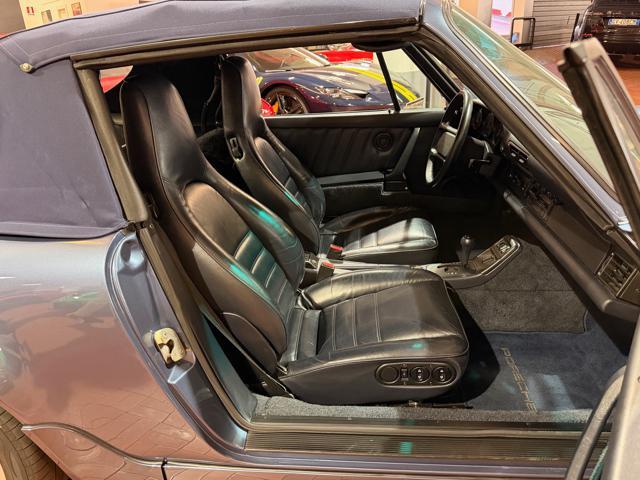 PORSCHE 964 Cabrio-Baltic Blu-Pelle Blu-Capote Blu