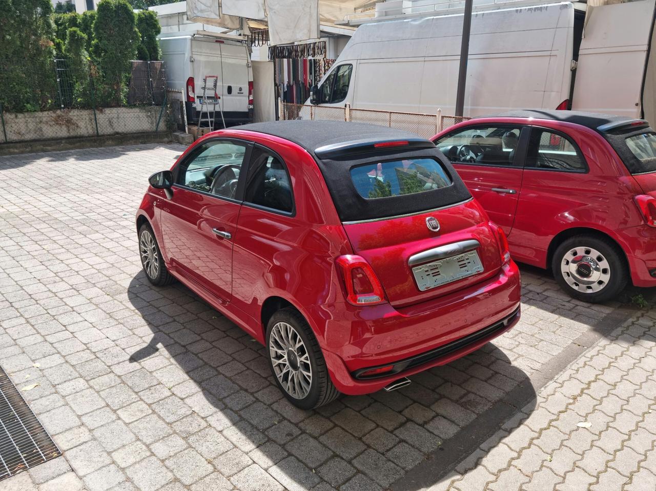 Fiat 500 S cabrio 69cv km65000 10/2018 neopat