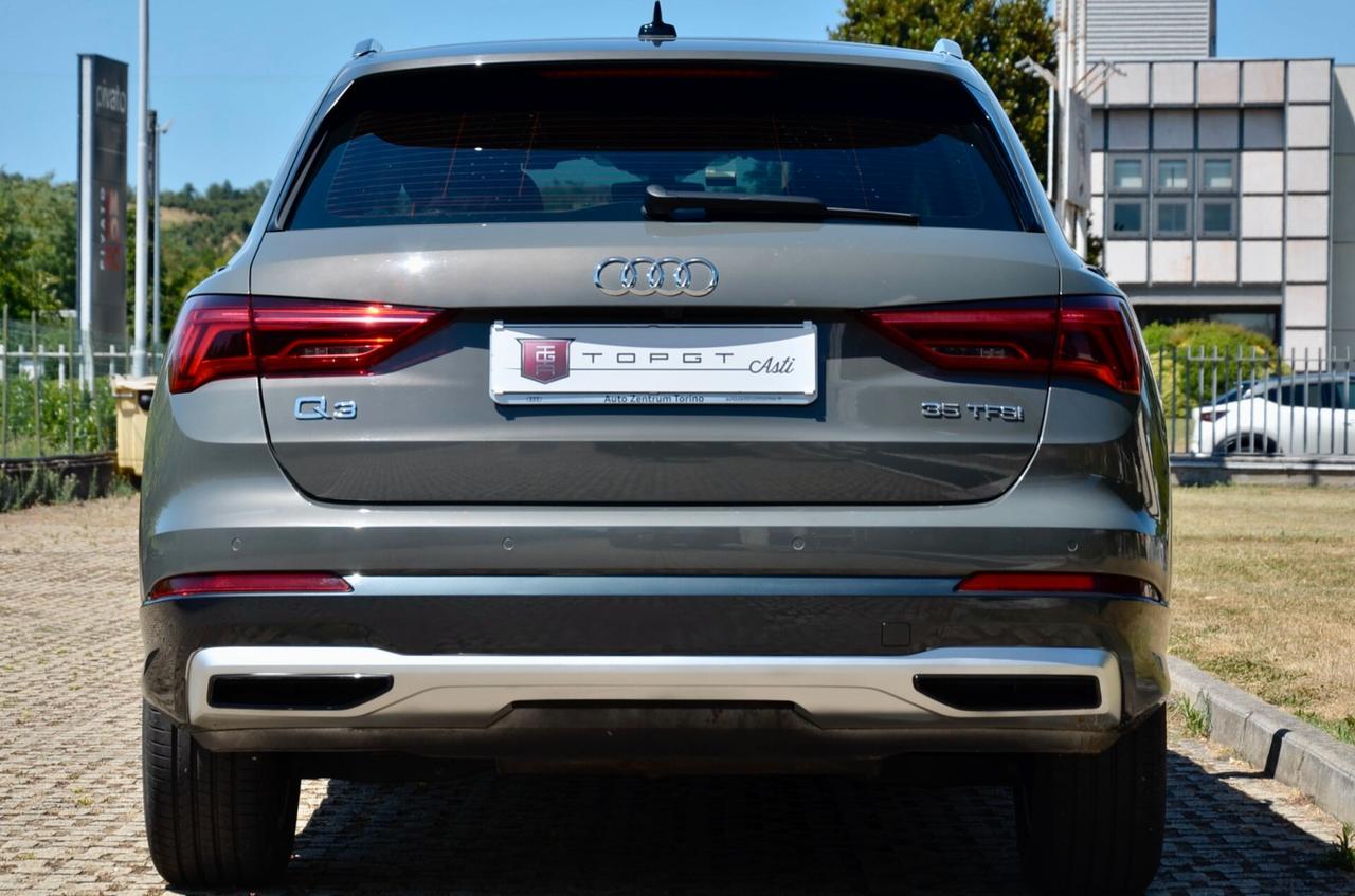 AUDI Q3 35 1.5 TFSI S-LINE EXT 150cv, UFF ITALIANA, SERVICE UFF AUDI, EURO 6D, FARI LED, NAVI, RETROCAMERA, PERMUTE