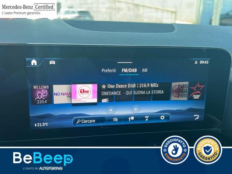 Mercedes-Benz Classe B B 180 D PROGRESSIVE ADVANCED AUTO