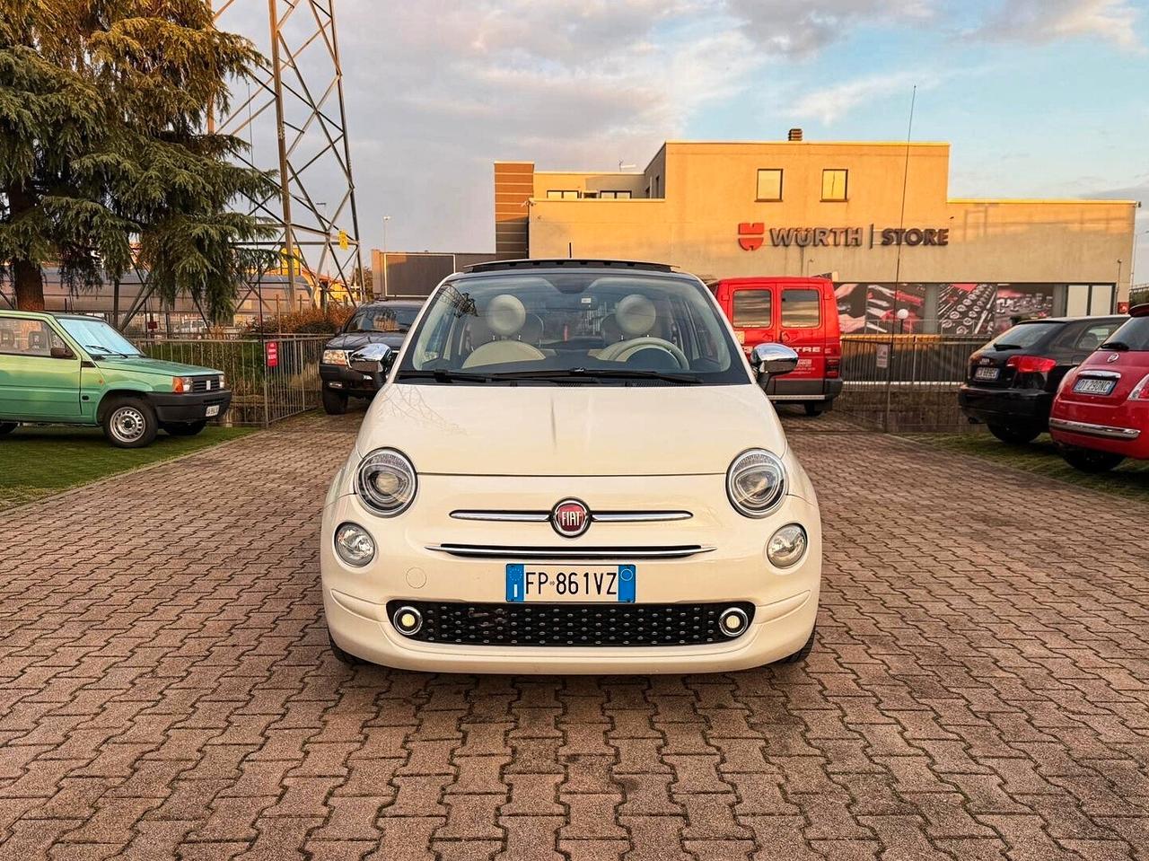 Fiat 500 1.2 Lounge AUTOMATICA TETTO PANORAMICO APRIBILE OK NEOPATENTATI