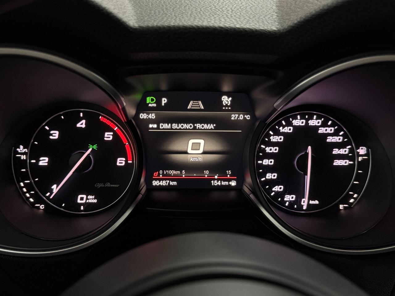 Alfa Romeo Stelvio 2.2 TD SEDILI SPORTIVI VELOCE AT8 Q4 KIT DISTRIBUZIONE ESEGUITO E VOLANTE RISCALDATI MEMORIE