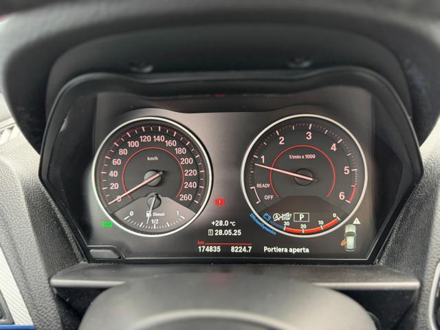 BMW 118 d 150cv M-Sport (Blu Estoril - Auto/Navi/LED/BT)
