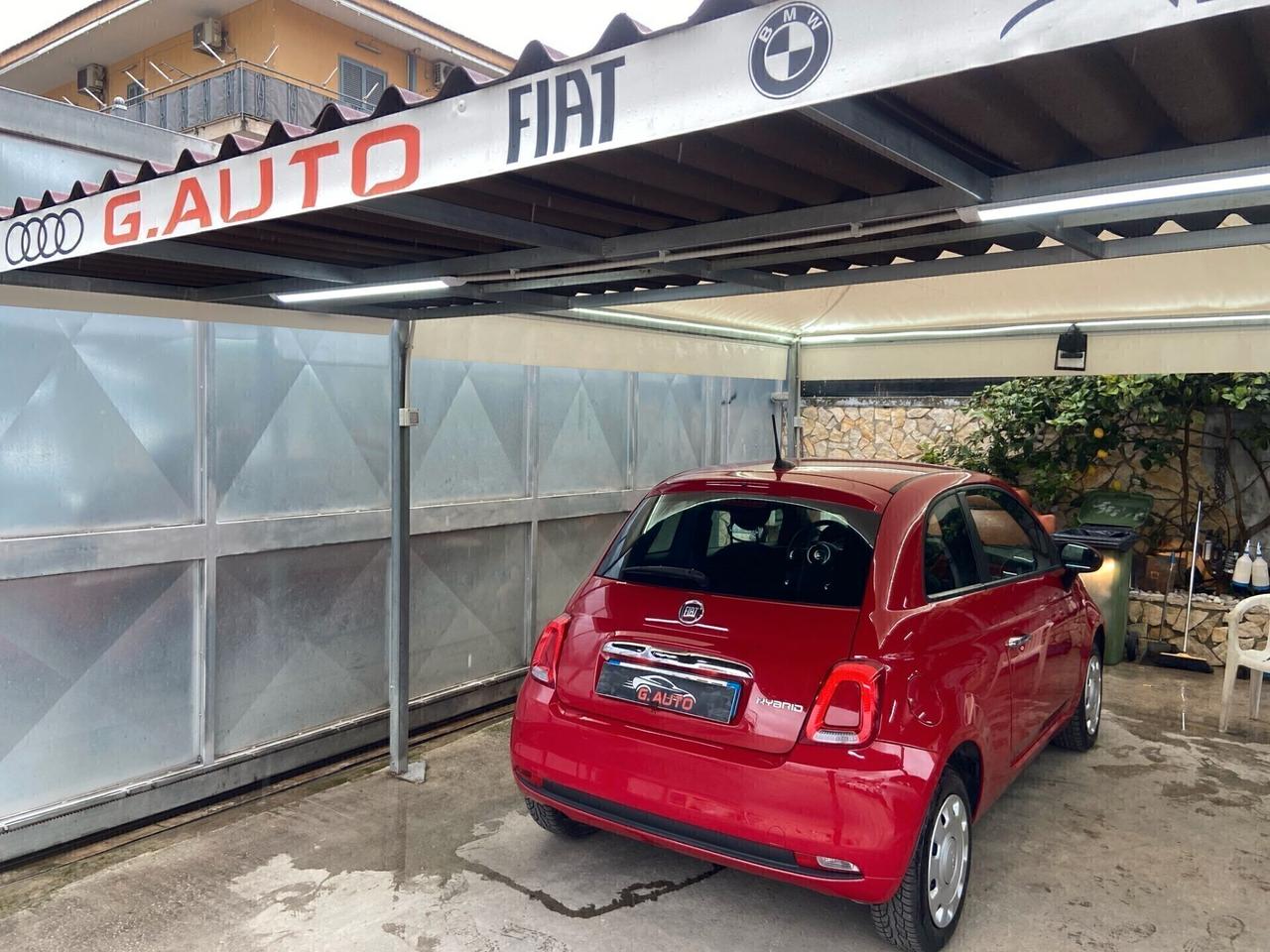 Fiat 500 1.0 Hybrid Red
