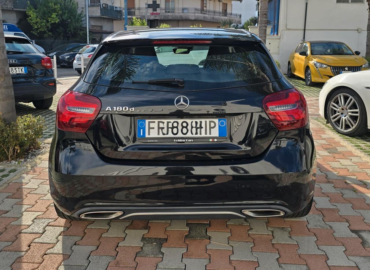 Mercedes-Benz A 180 d 1.5 DCI 110CV Sport auto Led Uff Italy Navi USB