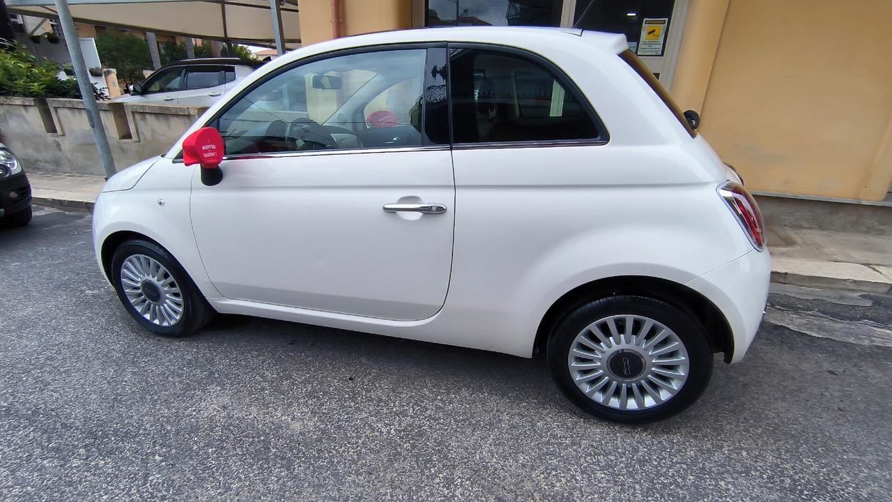 Fiat 500 1.2 Lounge-2010-UNIPROPRIETARIO- 44.000 KM