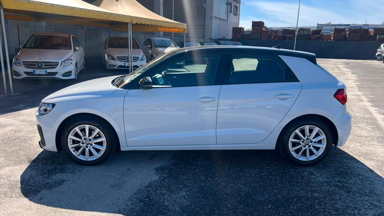 Audi A1 SPORTBACK 30 TFSI Advanced NEOPATENTATI DISTRIBUZIONE NUOVA UNICO PROPRIETARIO