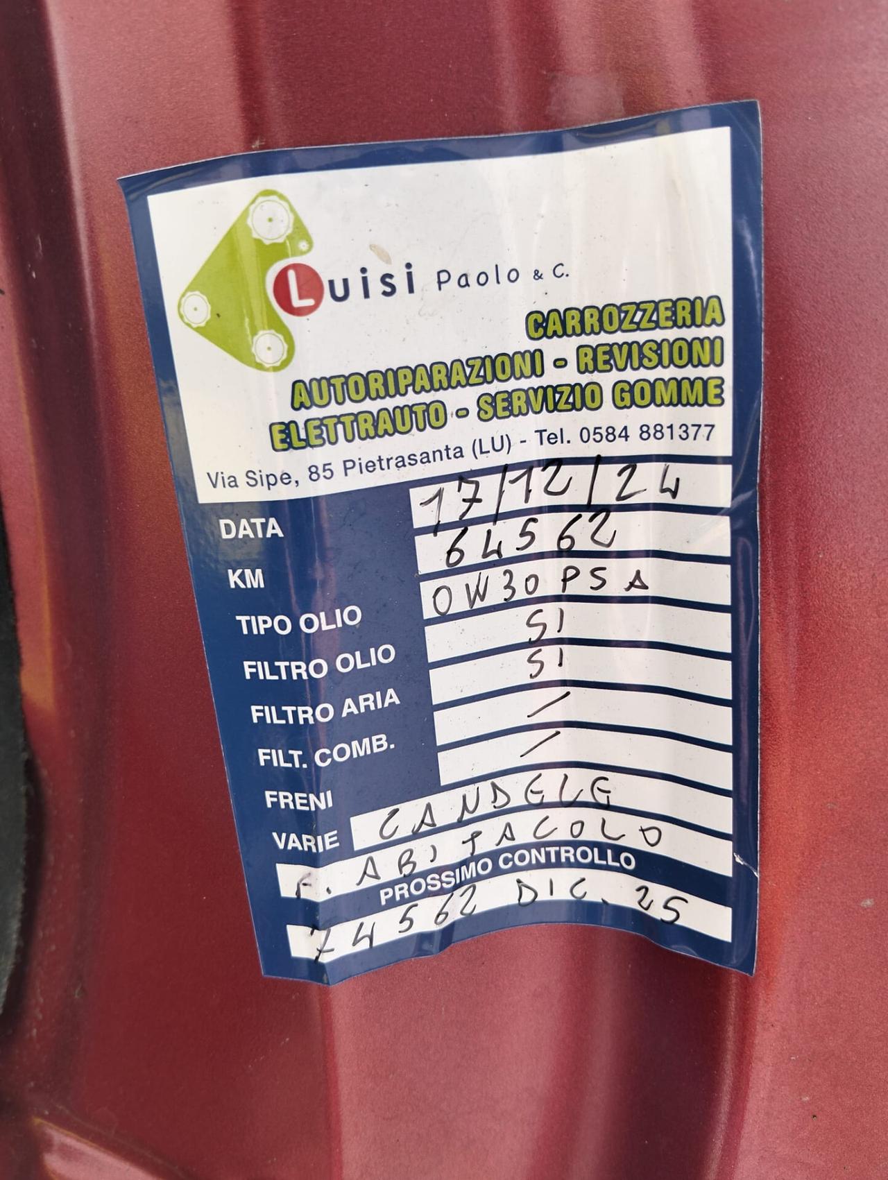 Peugeot 208 1.2 Benzina 75cv 2020 Motore Rotto