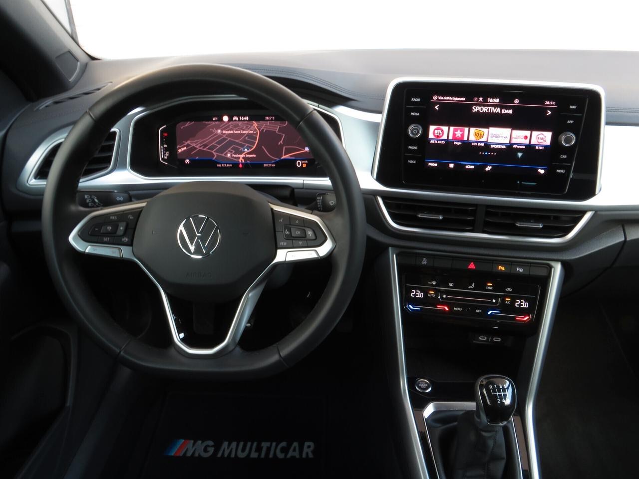 Volkswagen T-Roc Cabriolet 1.5tsi 150cv Style. full led/keyless/adas/navi