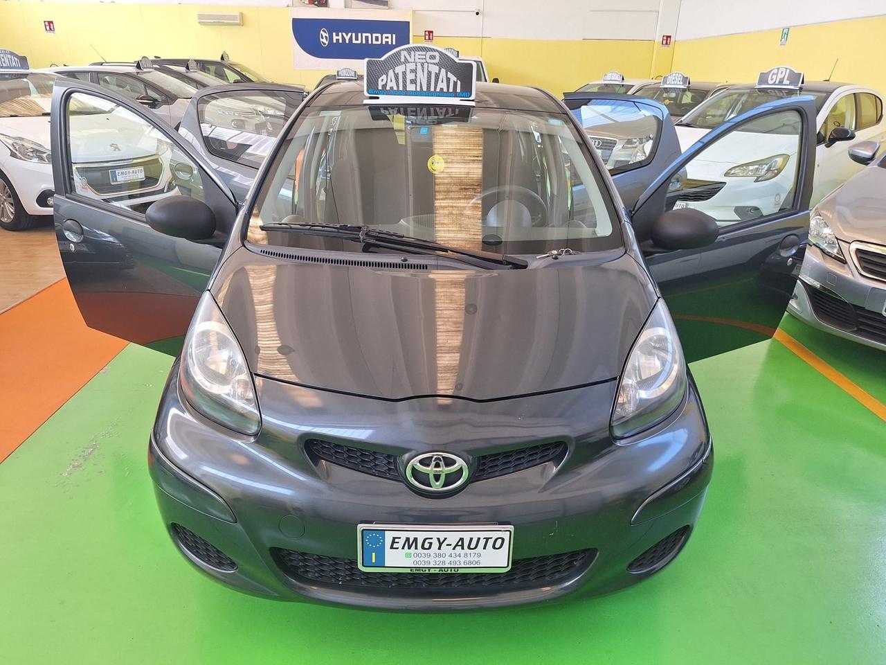 Toyota Aygo 1.0 5 p.Sol Adatta per Neo Patentato