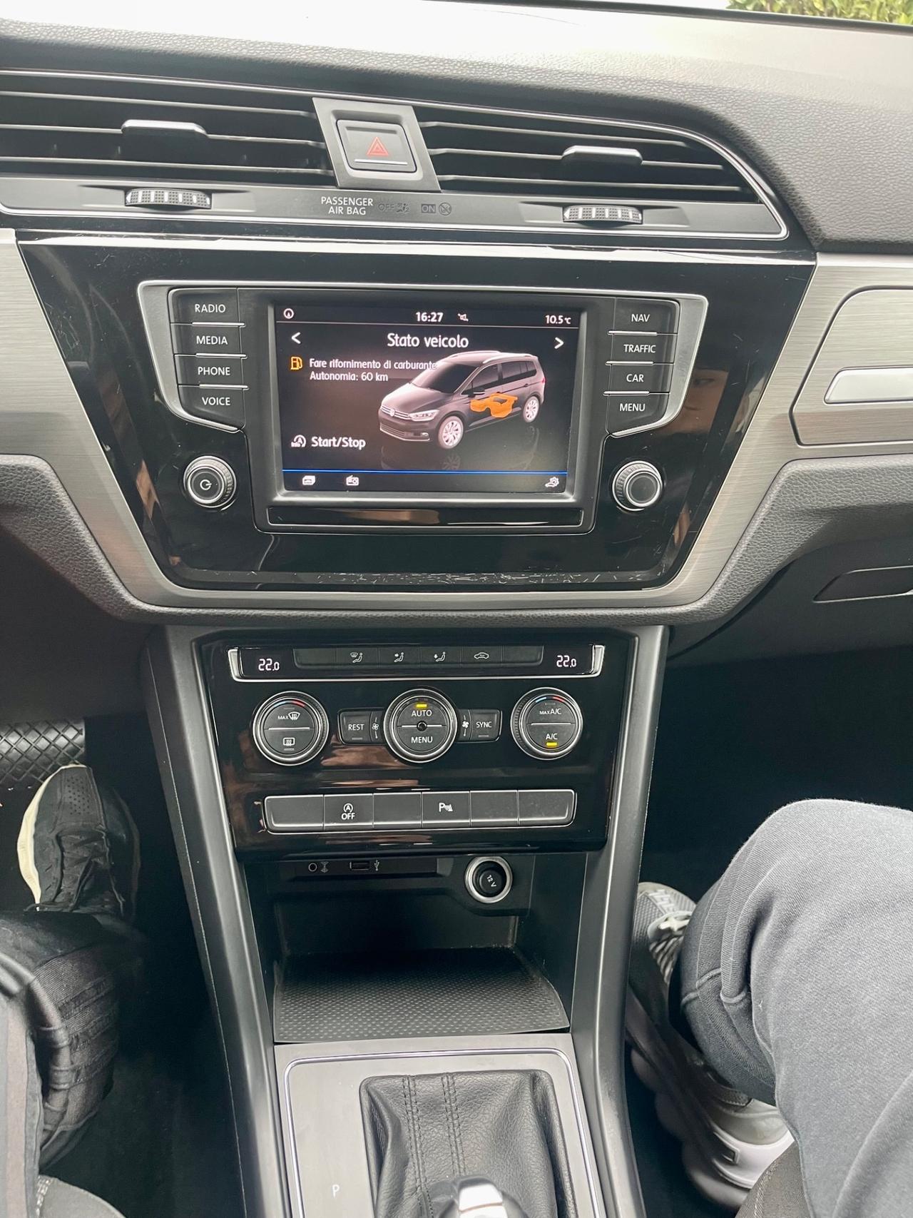 Volkswagen Touran 1.6 TDI 115 CV SCR DSG Highline BlueMotion Tech.