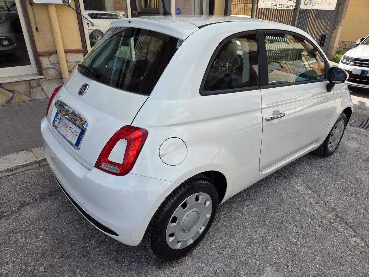 FIAT 500 ANNO 2018 1.2 BENZINA 70 CV KM CERTIFICATI