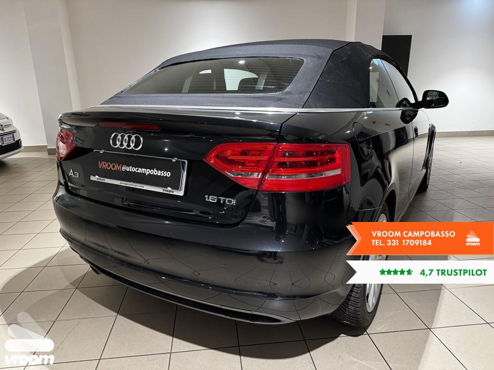 AUDI A3 2ª serie A3 Cabrio 1.6 TDI 105 CV CR A...