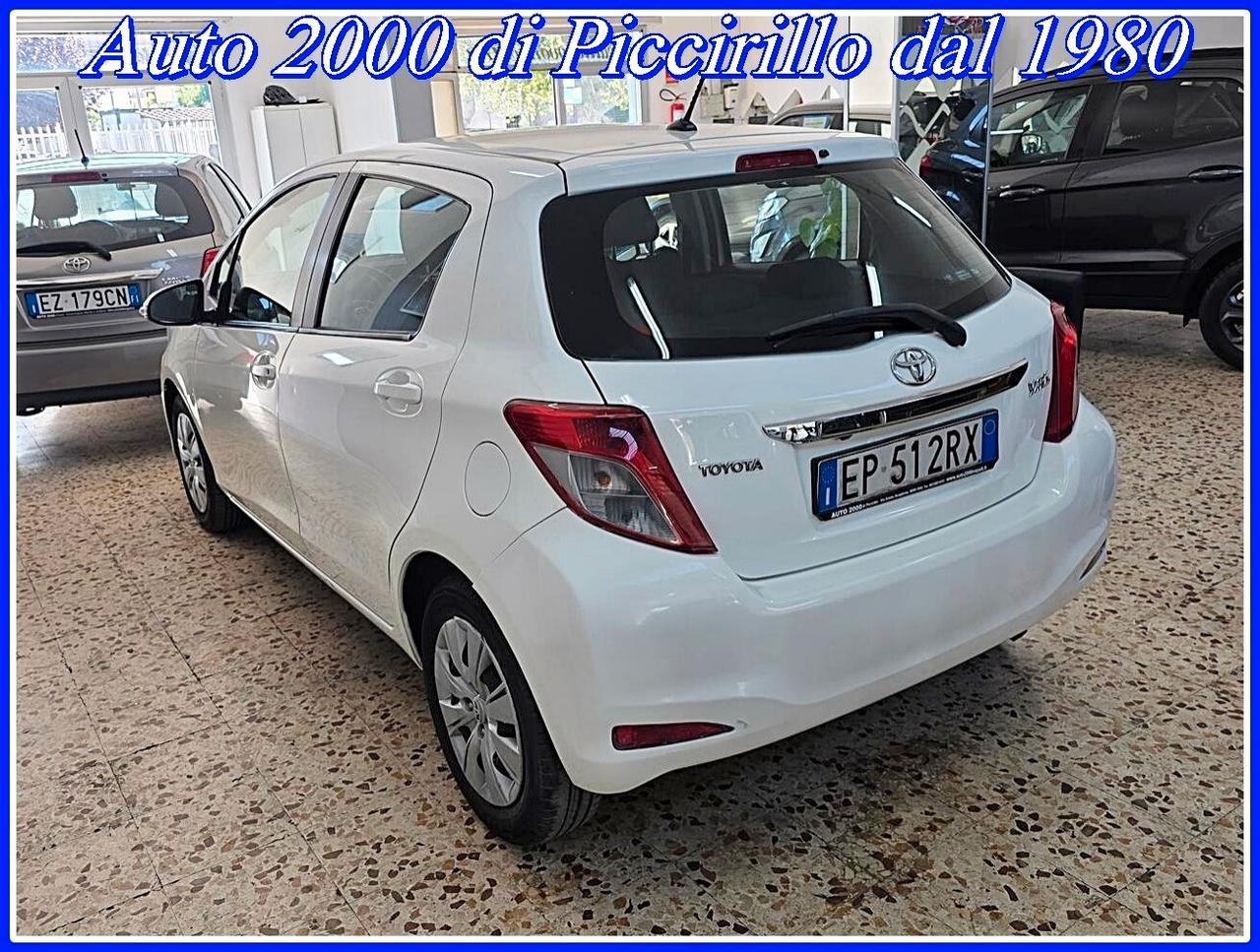 Toyota Yaris 1000 5/P km certificati Garanzia12Mesi