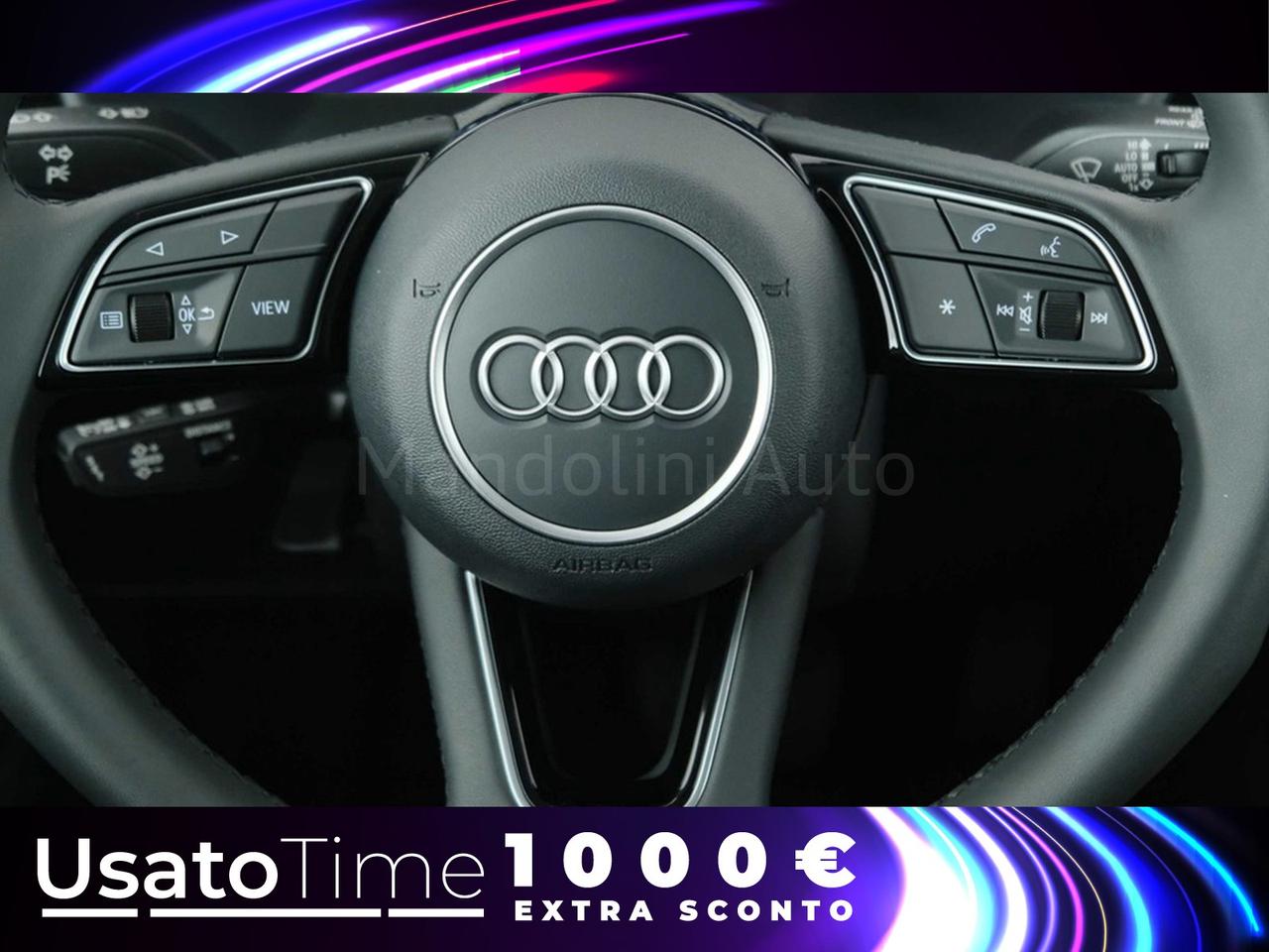 Audi A1 sportback 30 1.0 tfsi 116cv identity black s tronic