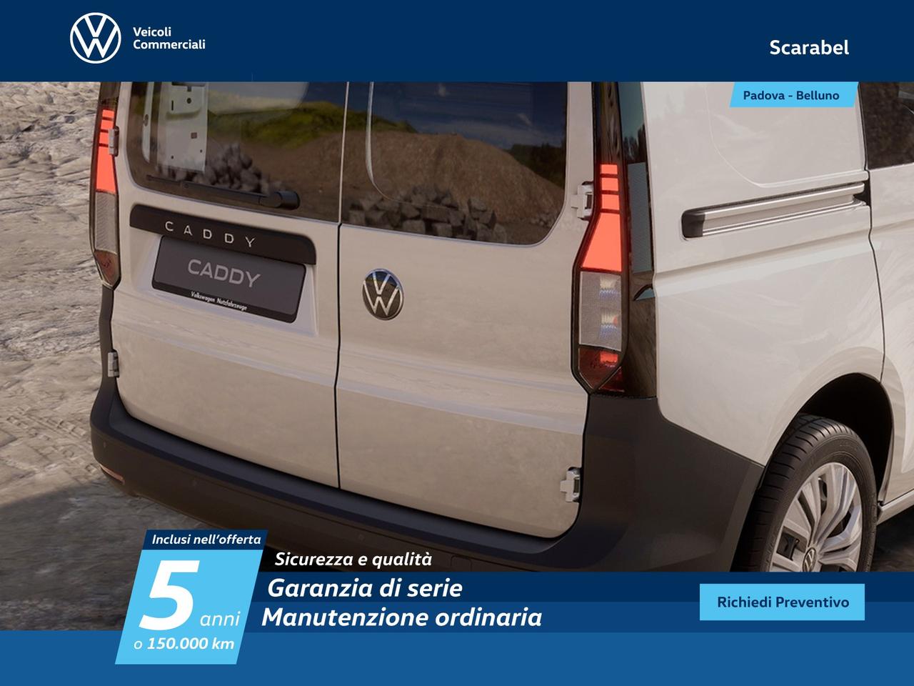 Volkswagen Caddy cargo 2.0 tdi 102cv flexible