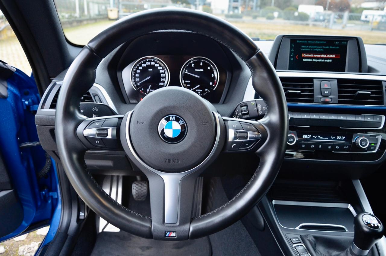 BMW 118d XDRIVE MSPORT 150cv 3p, UFF ITALIANA, SERVICE BMW, EURO 6C, FARI FULL LED, NAVI, PELLE, PERMUTE