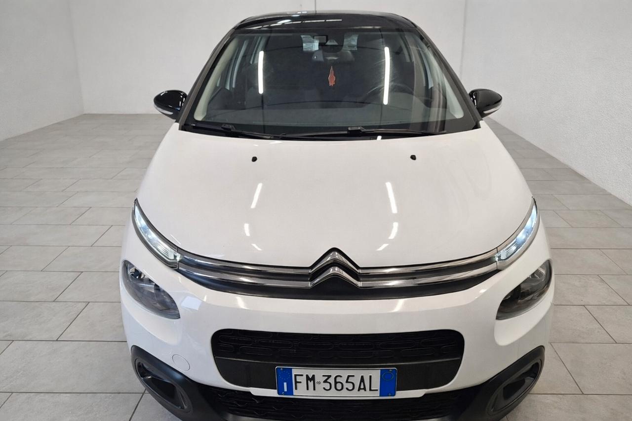 Citroen C3 1.2i PureTech Shine NEOPATENTATI €6B NAVI LED CRUIS BICOLORE