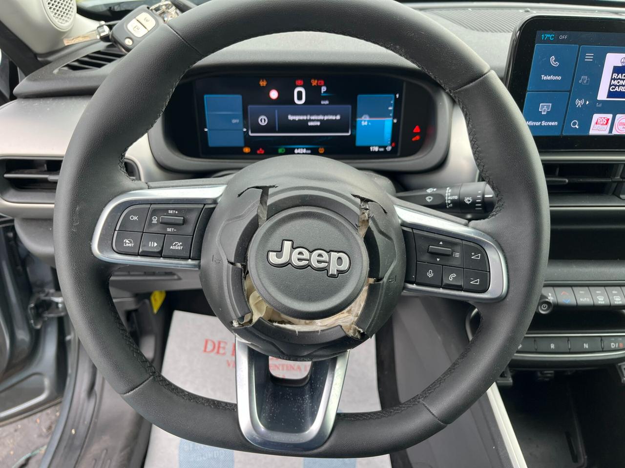 Jeep Avenger BEV Summit 115kW 156 cV Incidentato