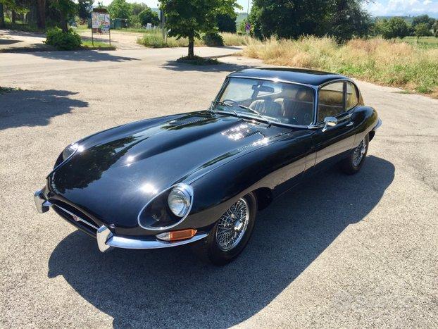 Jaguar E-Type 4.2 Coupè 1967 targa Italiana