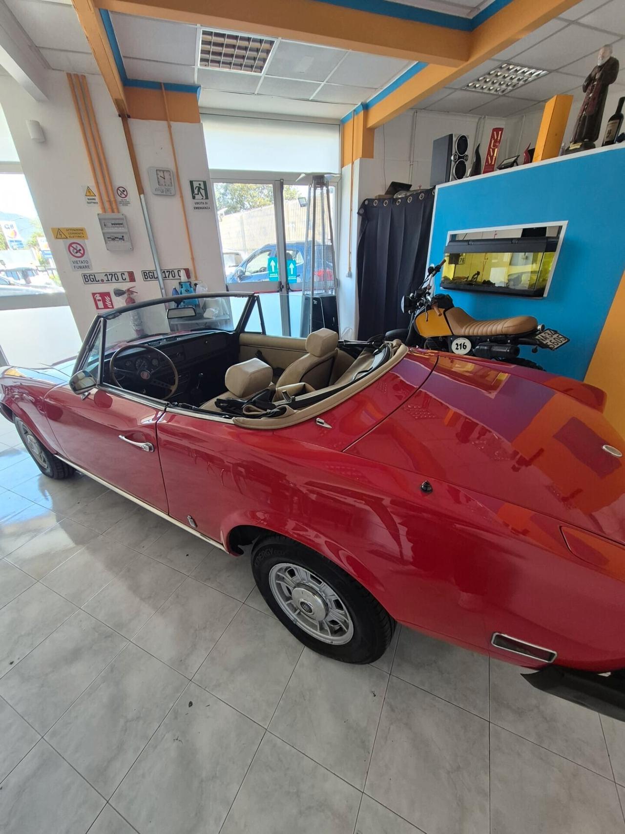 Fiat 124 Spider C81 Sport USA