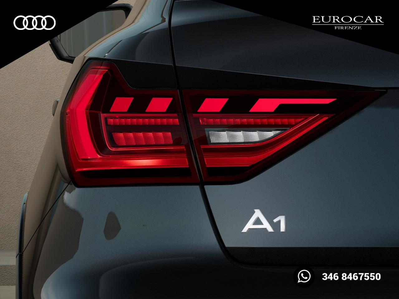 Audi A1 allstreet 30 1.0 tfsi identity contrast 116cv