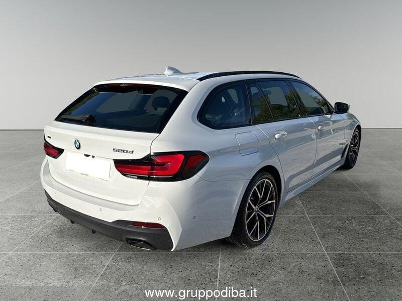 BMW Serie 5 G31 2020 Touring LCI D 520d Touring mhev 48V xdrive Msport auto