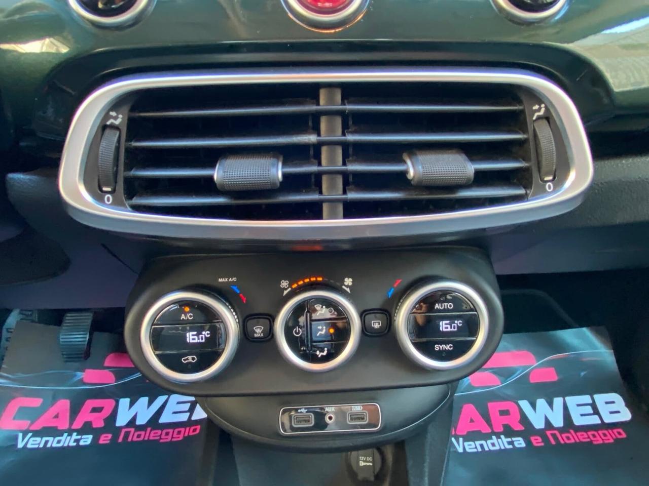 FIAT 500X CROSS 1.3Mjt 95CV Led Navy CAM 2019