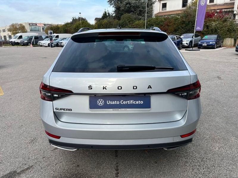 Skoda Superb Wagon 2.0 tdi evo Sportline 150cv dsg