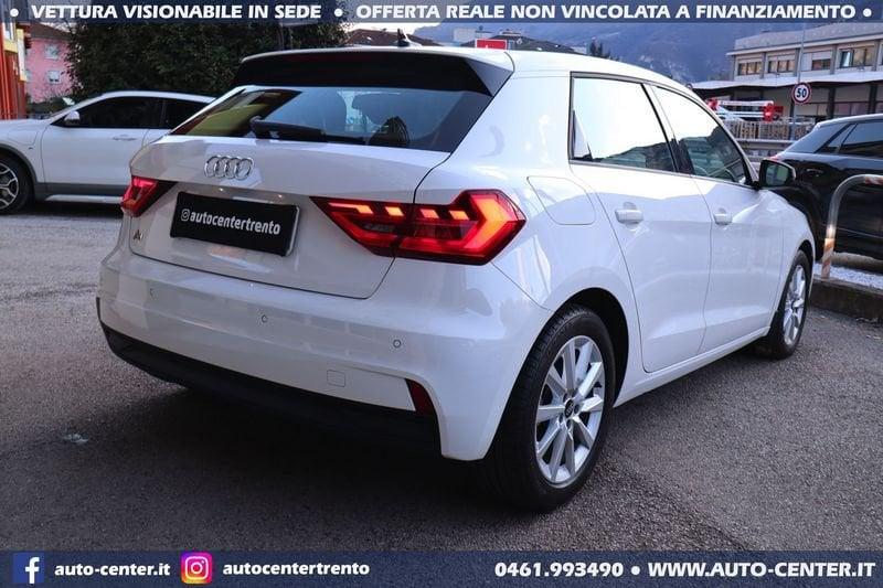 Audi A1 SPB 30 TFSI MANUALE Admired LED
