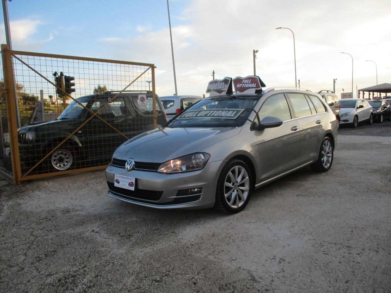 Volkswagen Golf S.W. 1.6 TDI 105 CV MOLTO BELLA