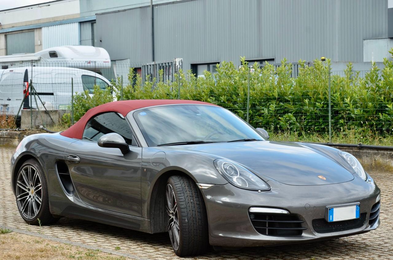 PORSCHE BOXSTER S 981 3.4 315cv PDK, UFF ITALIANA, SERVICE UFF PORSCHE, EURO 6B, XENO, NAVI, PERMUTE
