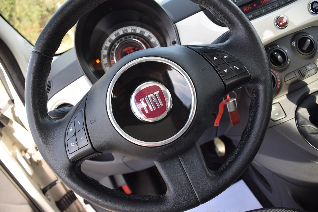 Fiat 500 1.2 Lounge TETTO BT CLIMA OK NEOPATENTATI UNICO PROPRIETARIO