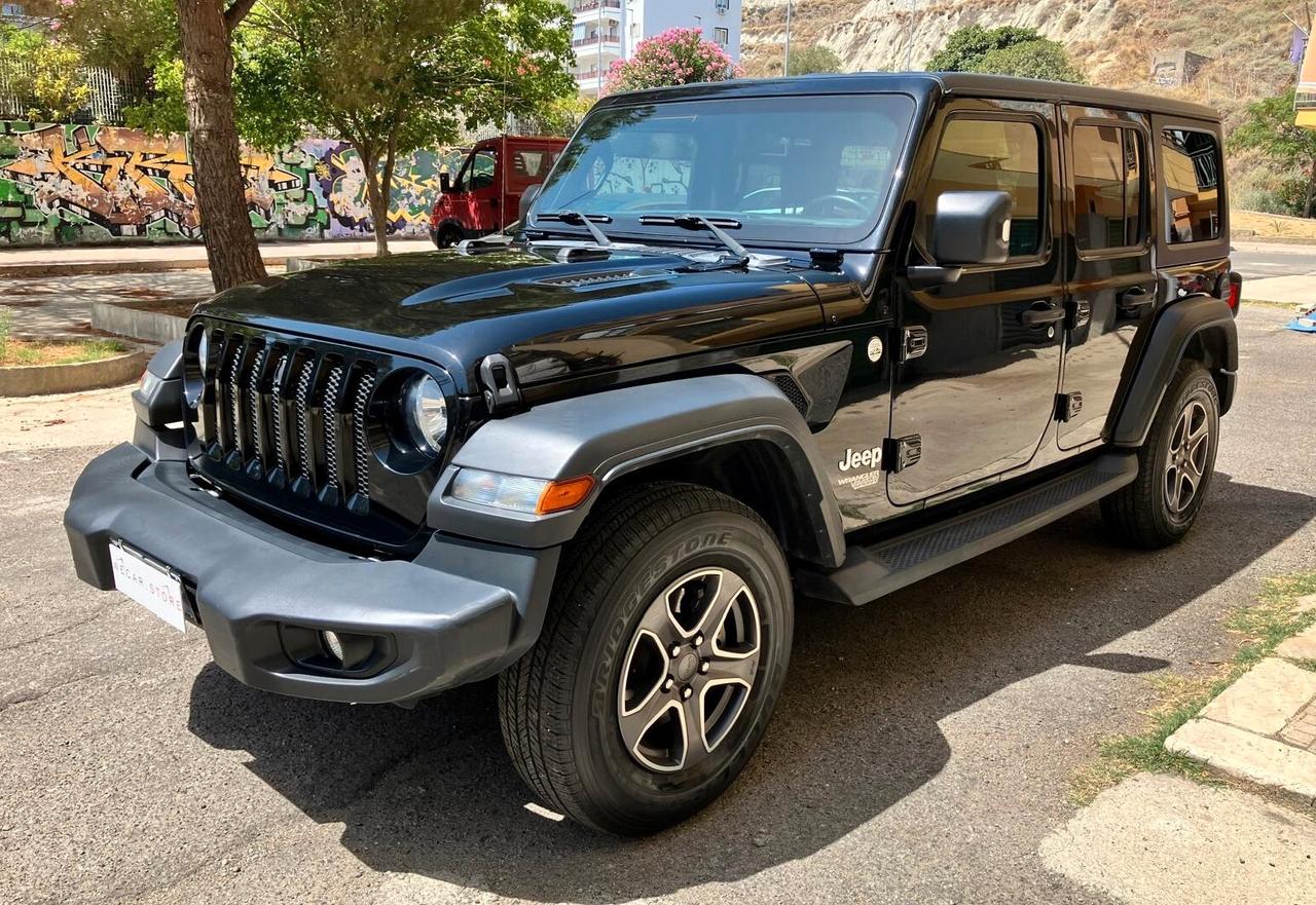 Jeep Wrangler Unlimited 2.2 Mjt II Sahara uff ITA cert