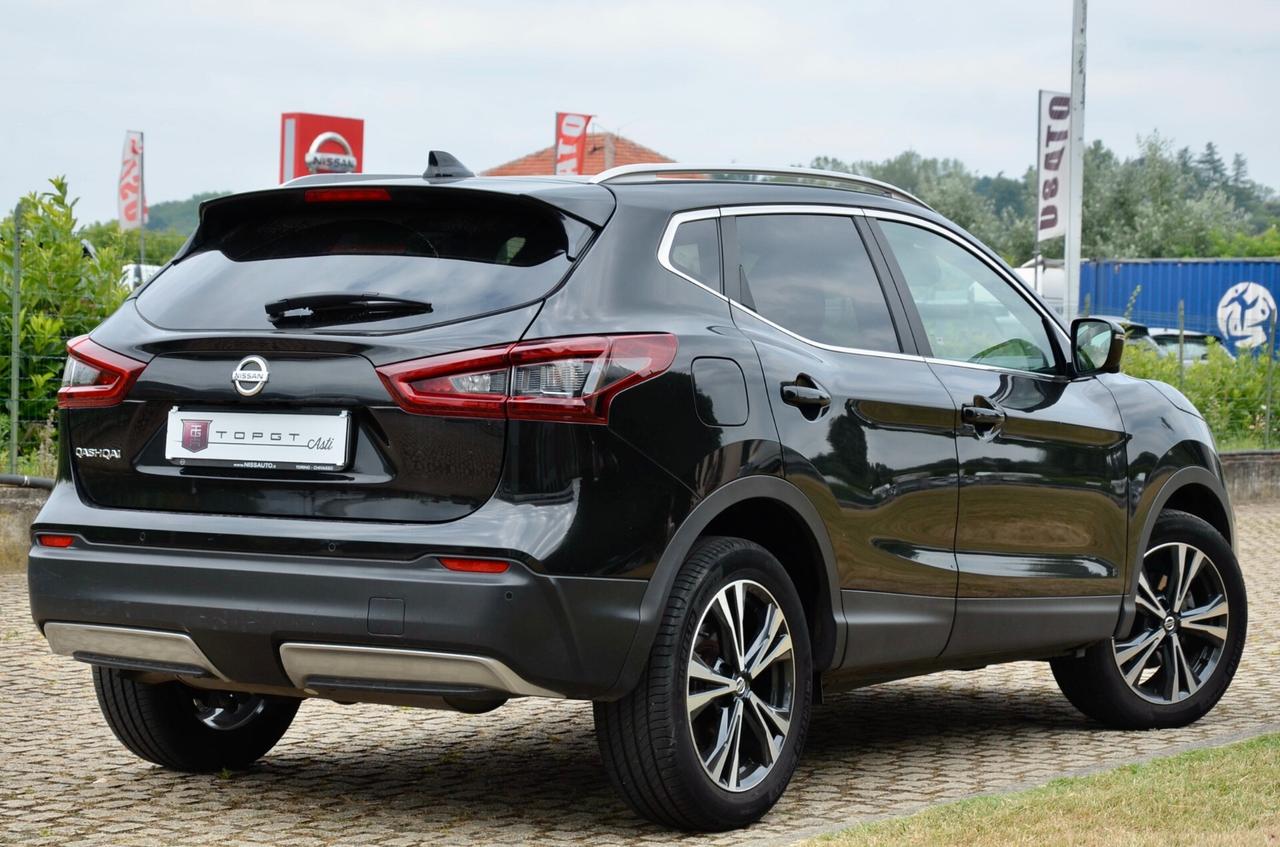 NISSAN QASHQAI 1.3 DIG-T N-CONNECTA 140cv, UNICOPROPRIETARIO, SERVICE NISSAN, EURO 6D, TETTO, NAVI, RETROCAMERA 360°, PERMUTE