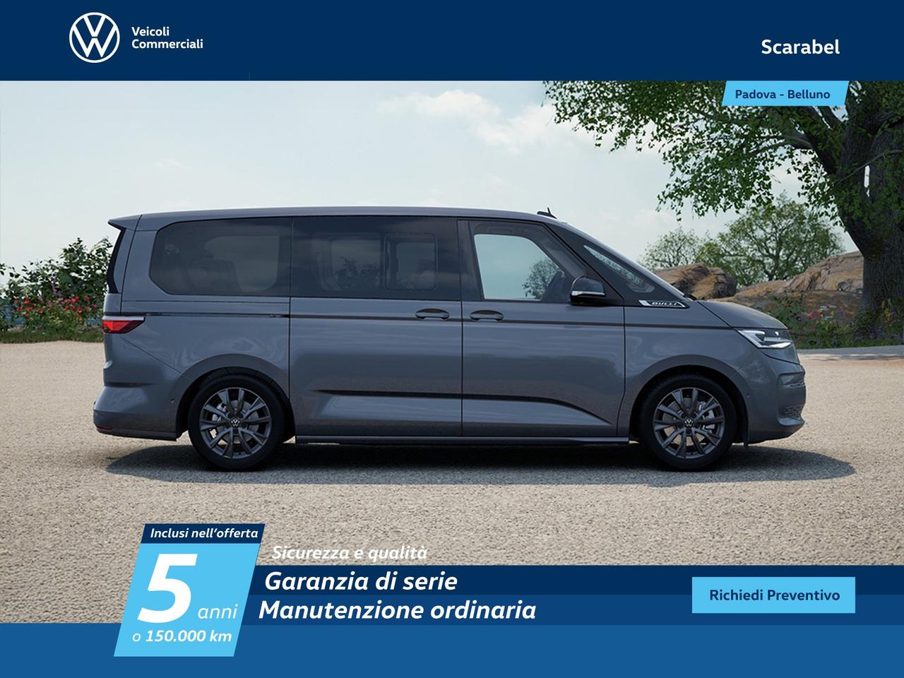 Volkswagen T7 Multivan lungo 2.0 tdi life 150cv dsg 7p.ti