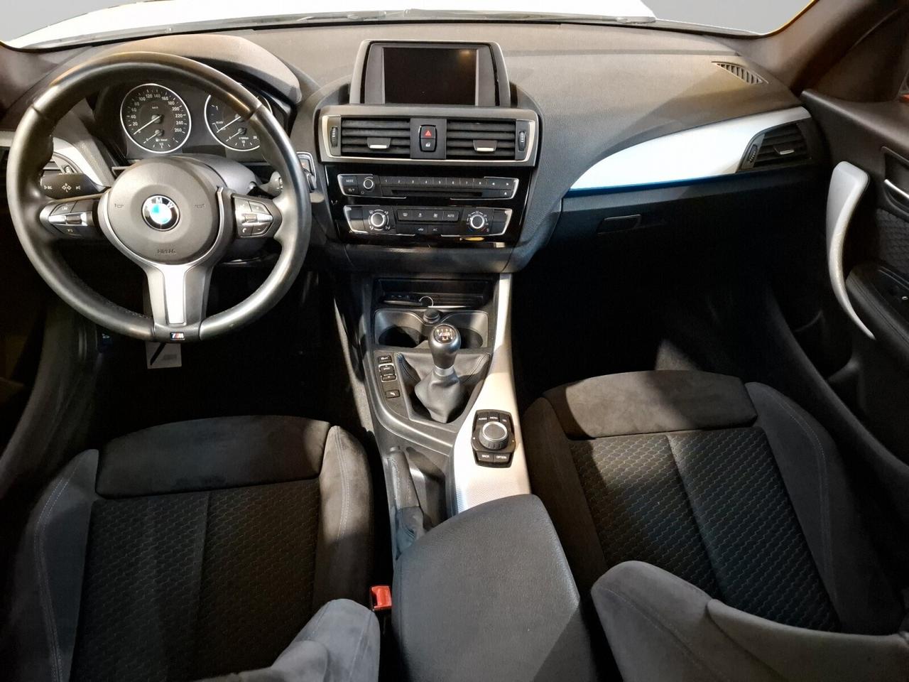 Bmw 114 114d 5p. Msport full optional bianco perla