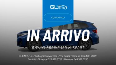 Bmw X1 sDrive 18d M-Sport Blu Estoril