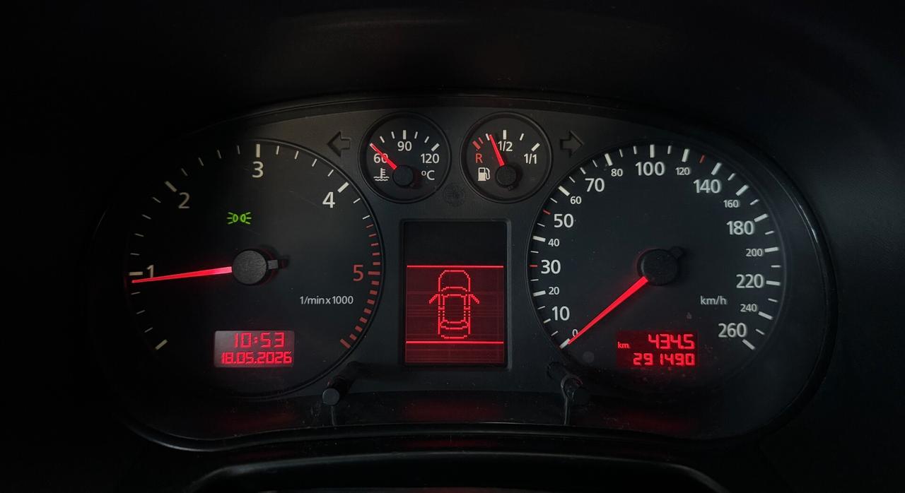 Audi A3 QUATTRO 1.9cc TDI 130cv FariLed+Clima+BT