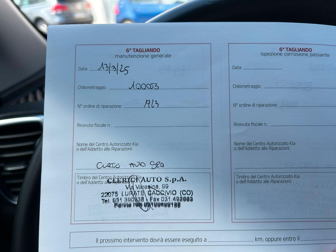 Kia Sportage 1.7 CRDI 85Kw COOL Km109.000-2017