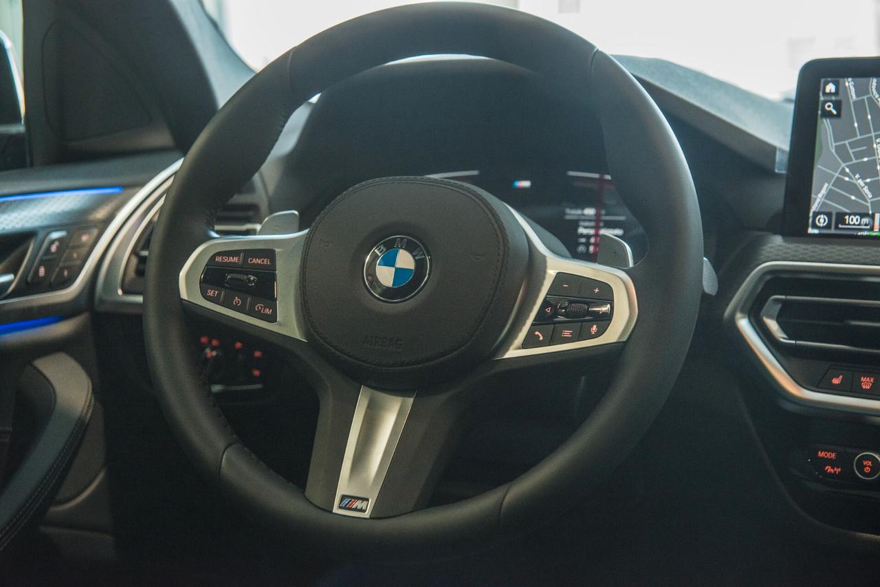 Bmw X4 M xDrive20d 190CV 48V M/SPORT VITUAL TETTO PAN. PELLE CERCHI DA 20
