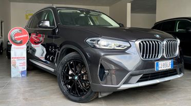 BMW X3 X-DRIVE 20D 48V 2.0 BUSINESS ADVANTAGE 190 CV - FULL LED, PELLE, TELECAMERE 360°