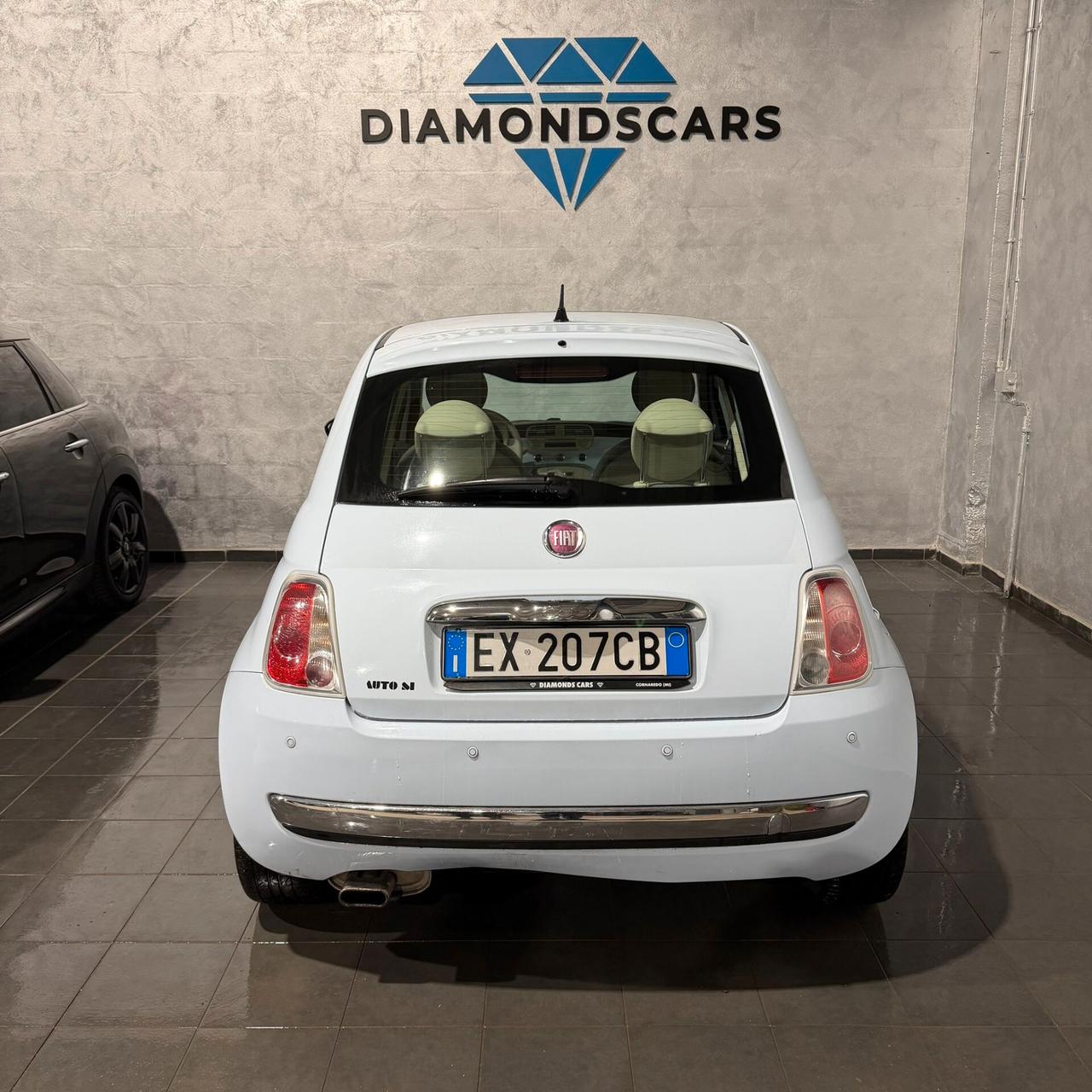 Fiat 500 1.2 Lounge neopatentati, sensori di parcheggio post