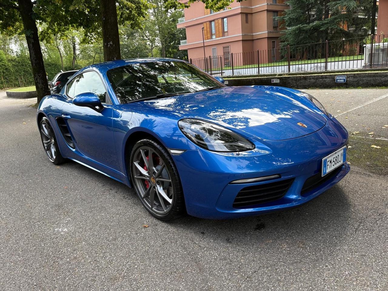 Porsche Cayman S 718 2.5 BENZINA ANNO 2018