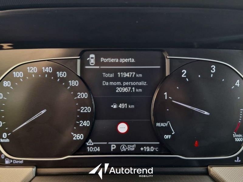 BMW Serie 1 116d 116 CV Automatica 5 Porte Business Advantage