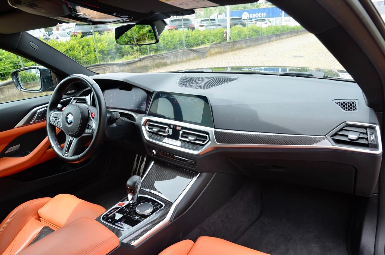 BMW M4 COUPE 3.0 COMPETITION M XDRIVE 510cv AUTO, TUTTI SERVICE BMW, EURO 6D, HI-FI HARMAN/KARDON, FARI LASER, HEAD-UP, PERMUTE